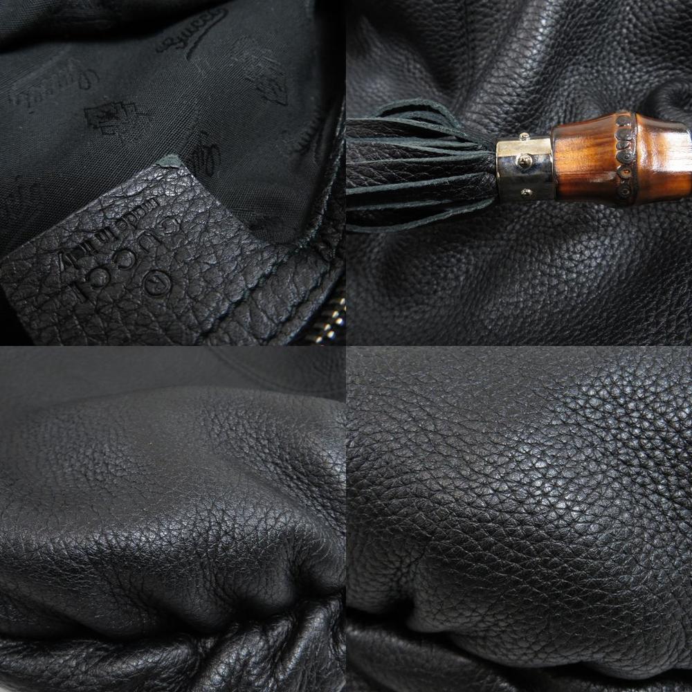 Gucci One Shoulder Bag Leather Black - Picture 8 of 9